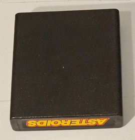Asteroids (New Custom Label) +Manual for Atari 2600 TESTED WORKS