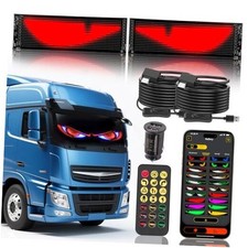 Devil Eyes Light for Cars, 23.6in x 4.7in Led Eyes for Car Windshield,