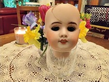 Pretty Antique French Dolls Head With Damage, SFBJ 60