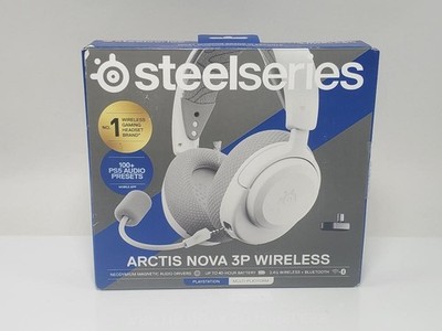 SteelSeries Arctis Nova 3P Wireless Headset 2.4GHz Bluetooth White