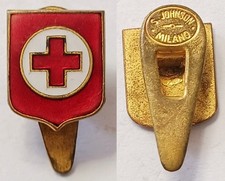insigne emaillé Croix-Rouge italienne