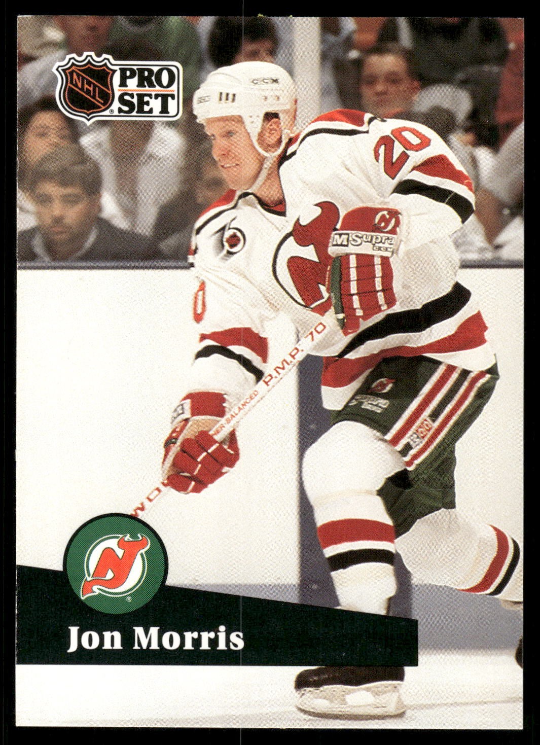1991-92 Pro Set #424 Jon Morris