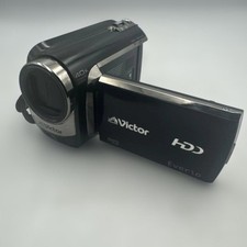 Victor Everio HDD Camcorder 40x Zoom Swivel LCD Video Camera Used