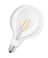 Osram Led Filament Globe G125 7W = 60W E27 Glow Dim 2200K 2700K Warmweiß Dimmbar