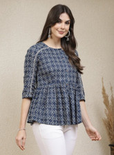 Women's Cotton Short Kurta - X-Large Free shipping on orders 25 