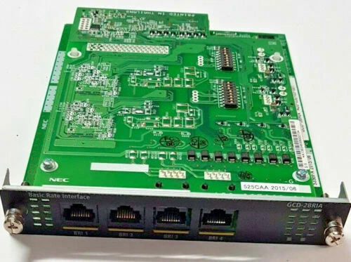 NEC Univerge SV9100 ISDN Basic Rate Card GCD-4BRIA:Both GCD-2BRIA and GPZ-2BRIA - Picture 1 of 1