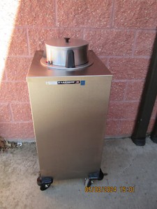 Lakeside 6009 Shielded and Heated Drop-In Dish Dispenser for 8 1/4" to 9 1/8" Di