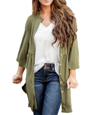 TICKLED TEAL Olive Green Button Front Maren Cardigan Dress Sz L | eBay TICKLED TEAL Olive Green Button Front Maren Cardigan Dress Sz L | eBay