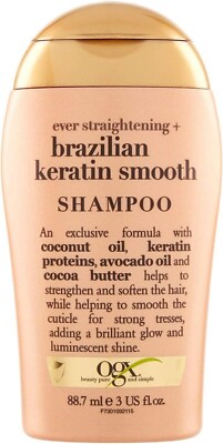 OGX Ever Straightening + brasilianisches Keratin Glattshampoo 88,7 ml