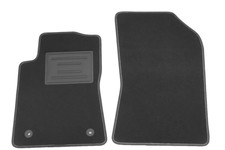 ASC tappetini auto set anteriori 2pz Citroen C3 3 serie 2016-2023 con battitacco