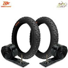 2 CAMERE + 2 COPERTONI NERI PER MOUNTAIN BIKE 12 1/2 X 1.75 2 1/4 (47-203)