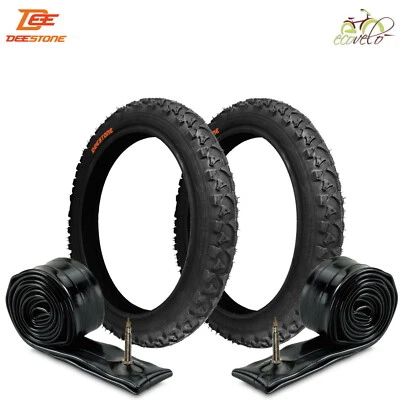 2 CAMERE + 2 COPERTONI NERI PER MOUNTAIN BIKE 12 1/2 X 1.75 2 1/4 (47-203)