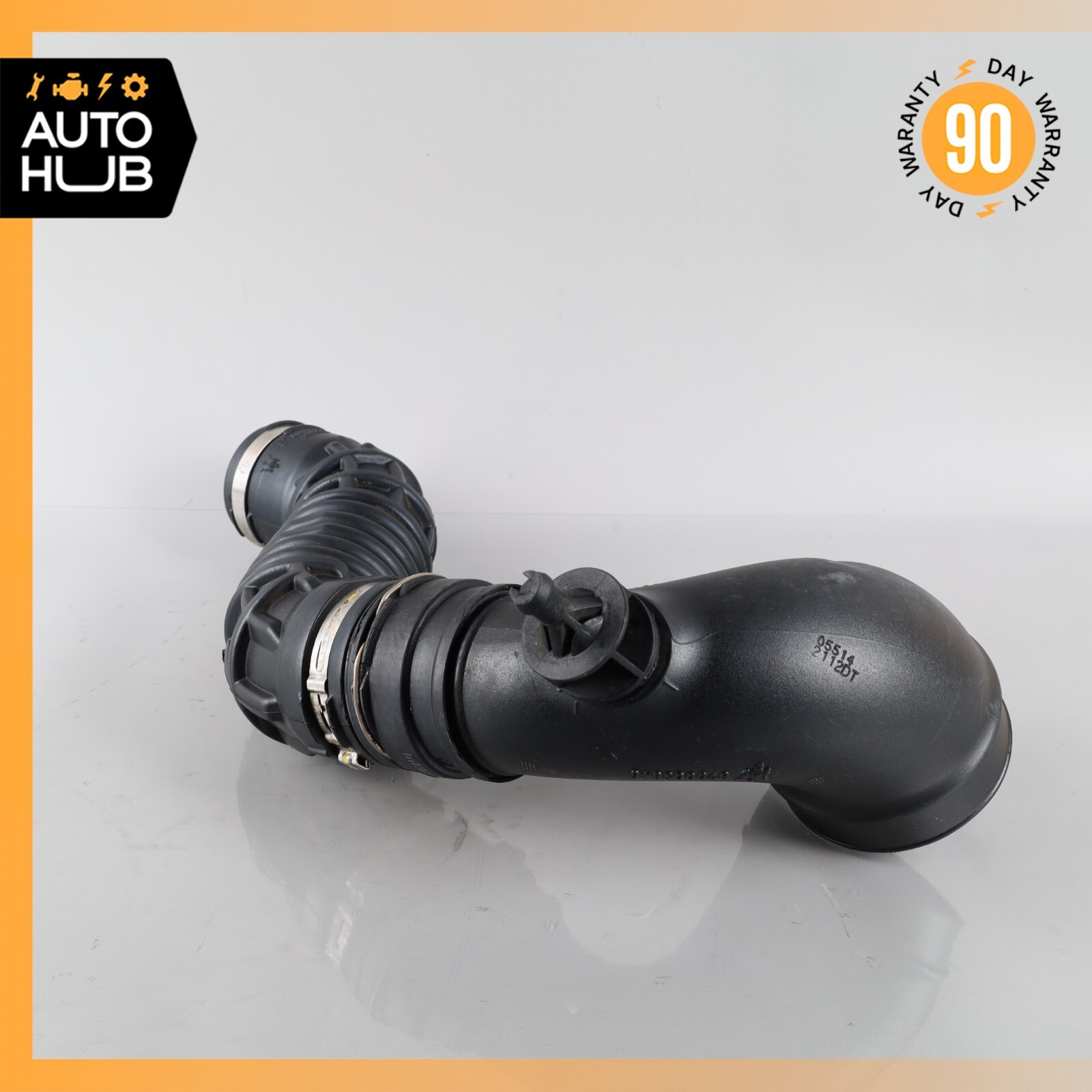 14-22 Maserati Quattroporte M156 Engine Left Air Intake Duct Pipe Hose Set OEM