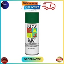 9 Oz 21205 NOW Hunter Green Enamel Spray Paint