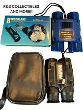 VINTAGE BINOCULAR SPORTS GLASSES 4x25mm  NOVA BINOCULARS WITH CASE  1 WITH BOX