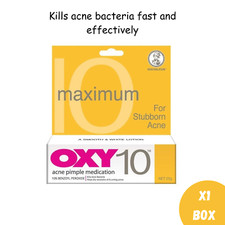 OXY 10 10 Benzoyl Peroxide 25g Stubborn Acne Pimple Spot Control Treatment