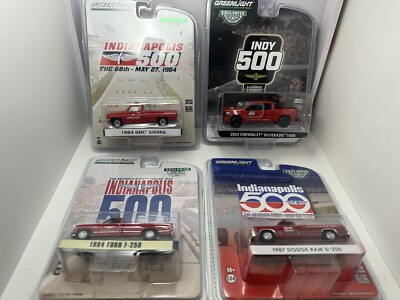 Greenlight 1:64 4 X Pick Up Indianapolis 500 ,30408 ,30399,30400,30457