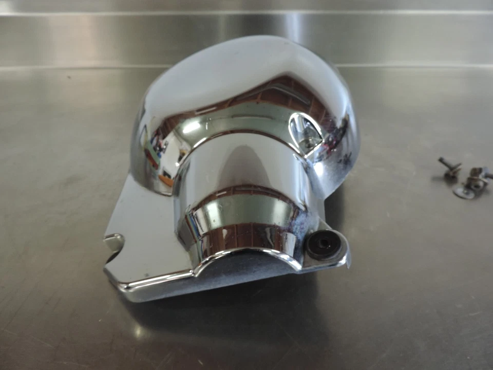 Yamaha V-Star 650 2000 personalizado XVS650 cubierta lateral izquierda cubierta de embrague solo personalizada Foto 3 de 4