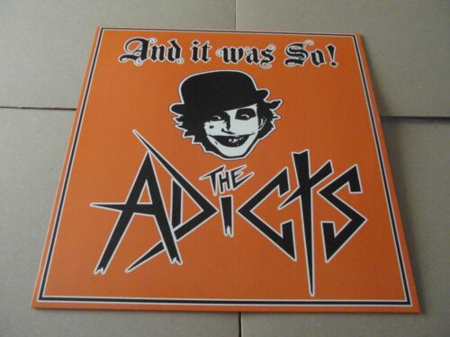 THE ADICTS - AND IT WAS SO! VINYL LP PUNK MAJOR ACCIDENT VIOLATORS UK SUBS GBH