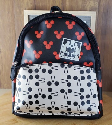 Dani By Danielle Nicole Disney Mickey Mouse Backpack Black Bag NWT Disney Dani Mickey Mouse Backpack Purse | Mercari main image 4