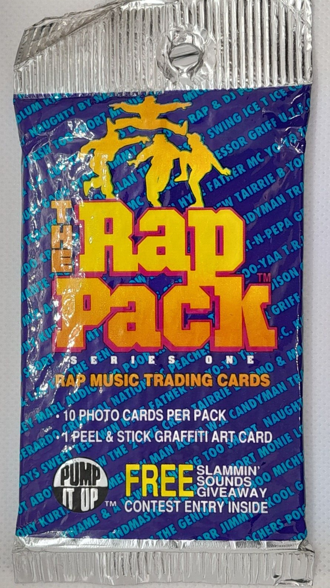 The Rap Pack - トレーディング・カード Lot 36 Packs Vtg 1991 The Rap Pack Rap Music Trading Cards