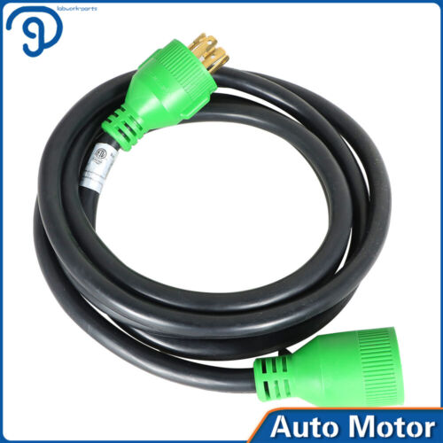 Cavo prolunga generatore 30 AMP 4 poli 10/15/25/40/50FT NEMA L14-30P a L14-30R - Foto 5 di 20
