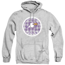 Ashland University Adult Pullover Hoodie Plaid Badge, Athletic Heather, S-3XL
