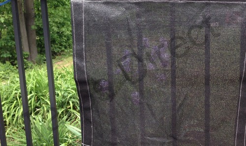 8' x 25 White 5 oz. Privacy Mesh Fence Construction Cover Screen View Block - Picture 2 of 2