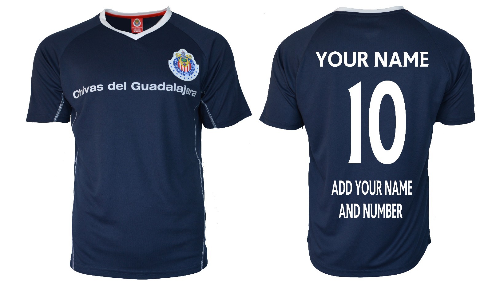 Chivas Rayadas de Guadalajara  Soccer Jersey Mexico * Add Any Name & Number FMF