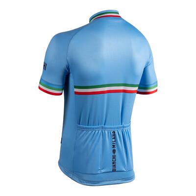 Bianchi Isalle Men's Cycling Jersey (Blue) Small | eBay