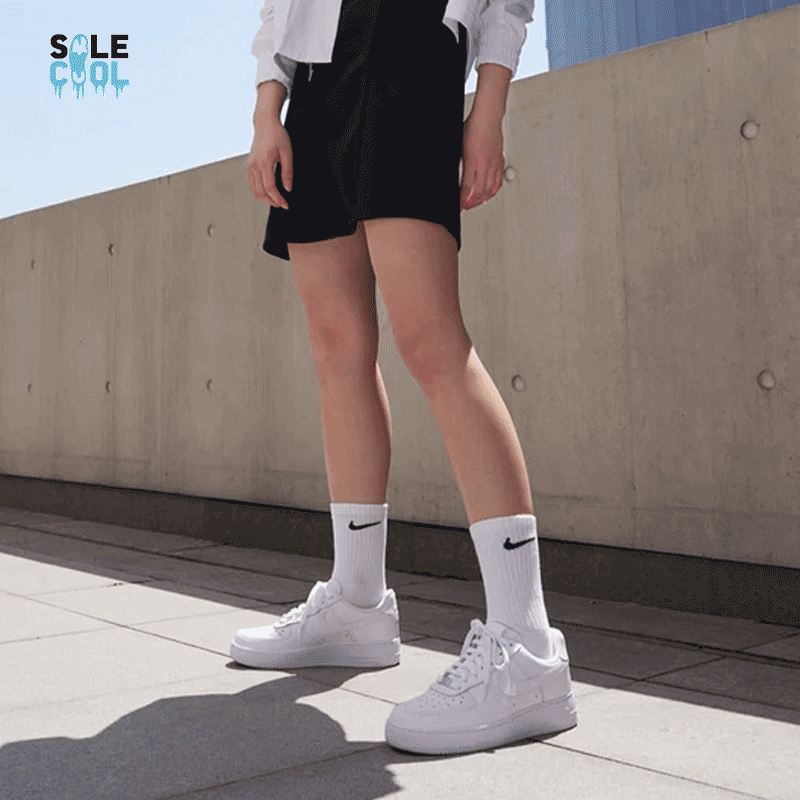 white air forces womens outfit