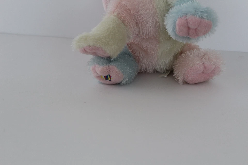 Retired - Ganz Webkinz Cotton Candy Bunny HM174 Easter Rabbit Pastel - Image 3 of 4