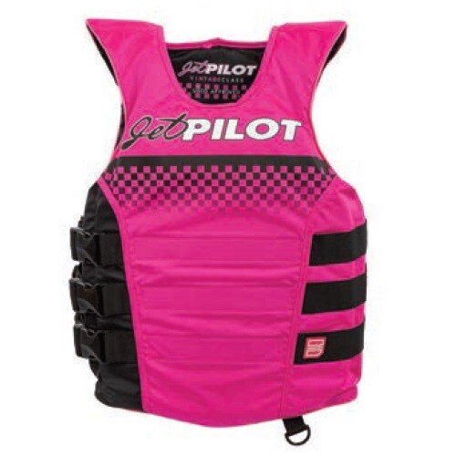 JetPilot Nylon Vintage Side Entry 3-Buckle Life Vest PFD JetPilot Nylon Vintage Side Entry 3-Buckle Life Vest PFD