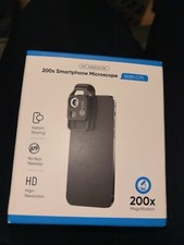 200x Smartphone Microscope With CPL