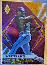 Ke'Bryan Hayes 2021 Panini Chronicles Phoenix RC Purple Velocity Pirates