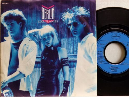 Berlin -Like Flames / Hideaway D-1986 Mercury 888 134-7