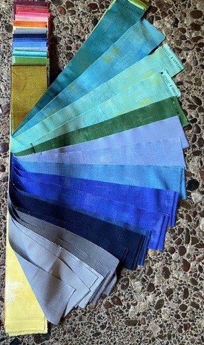 Grunge für Moda Jelly Roll Quilten Stoff 40 Stck. Baumwolle 2 1/2" x LOF - Bild 6 von 18