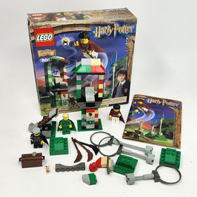 HARRY POTTER LEGO SET # 4726 QUIDDITCH PRACTICE 100% COMPLETE IN BOX