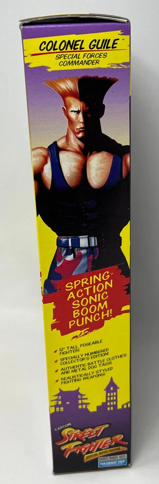 Street Fighter 1993 - Coronel Guile 1:6 - Hasbro Capcom GI Joe - Nuevo sin abrir Foto 2 de 4