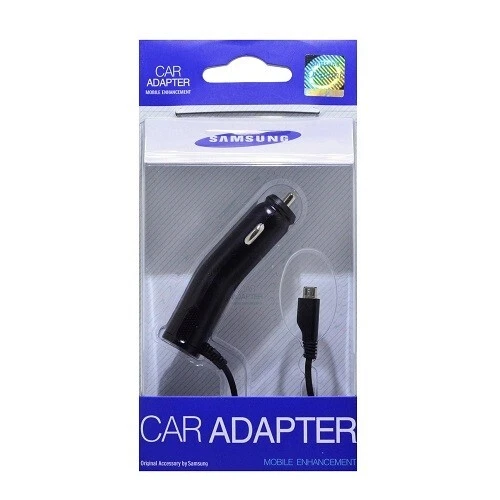 Samsung Carica batteria da Auto Car Adapter Caricabatterie MicroUSB ACADU10CBE - Immagine 4 di 4