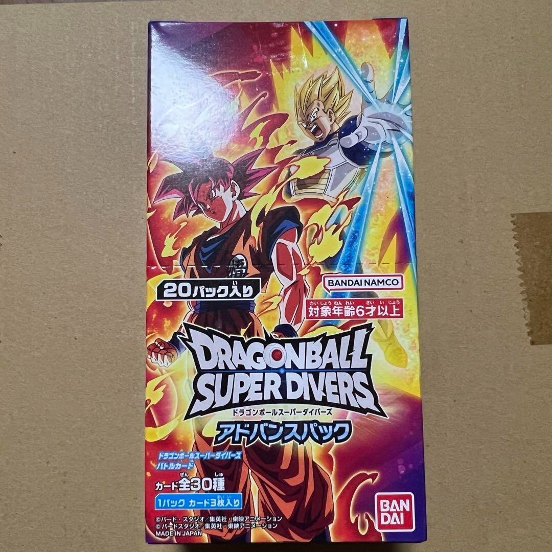 BANDAI Dragon Ball Super Divers Advance Booster Pack Box TCG JAPAN