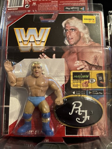 Ric Flair Mattel Retro Series 4 Rare Hasbro WWE WW...