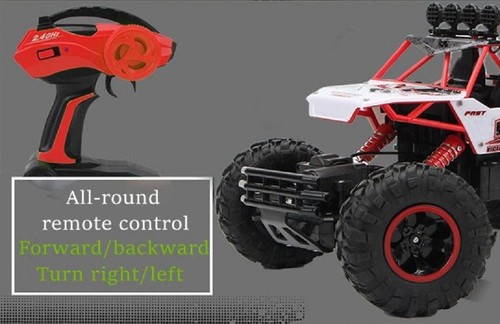 SALE RC Car ATV Rock Crawler Red/White 4x4 All Wheel Drive 1:12 Scale NEW - Picture 5 of 7