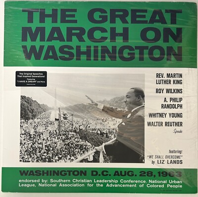 The Great March On Washington (Vinyl) New Sealed Damaged Sleeve