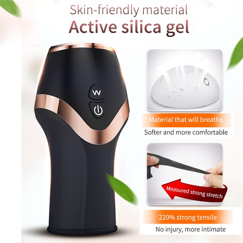 Penis-Vibrator-Male-Masturbatrs-Stroker-Cup-For-Glans-Massager-Toys for-Men-Sex - Imagen 7 de 8