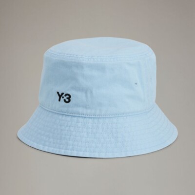 Adidas Y-3 Bucket Hat Yohji Yamamoto Logo Baby Blue OSFM/OSFL