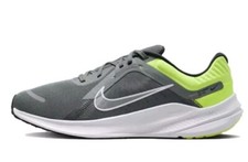 NEW Men's NIKE Quest 5 (CHOOSE SZ) Running Shoes DD0204-010 SMOKE GREY / VOLT. 