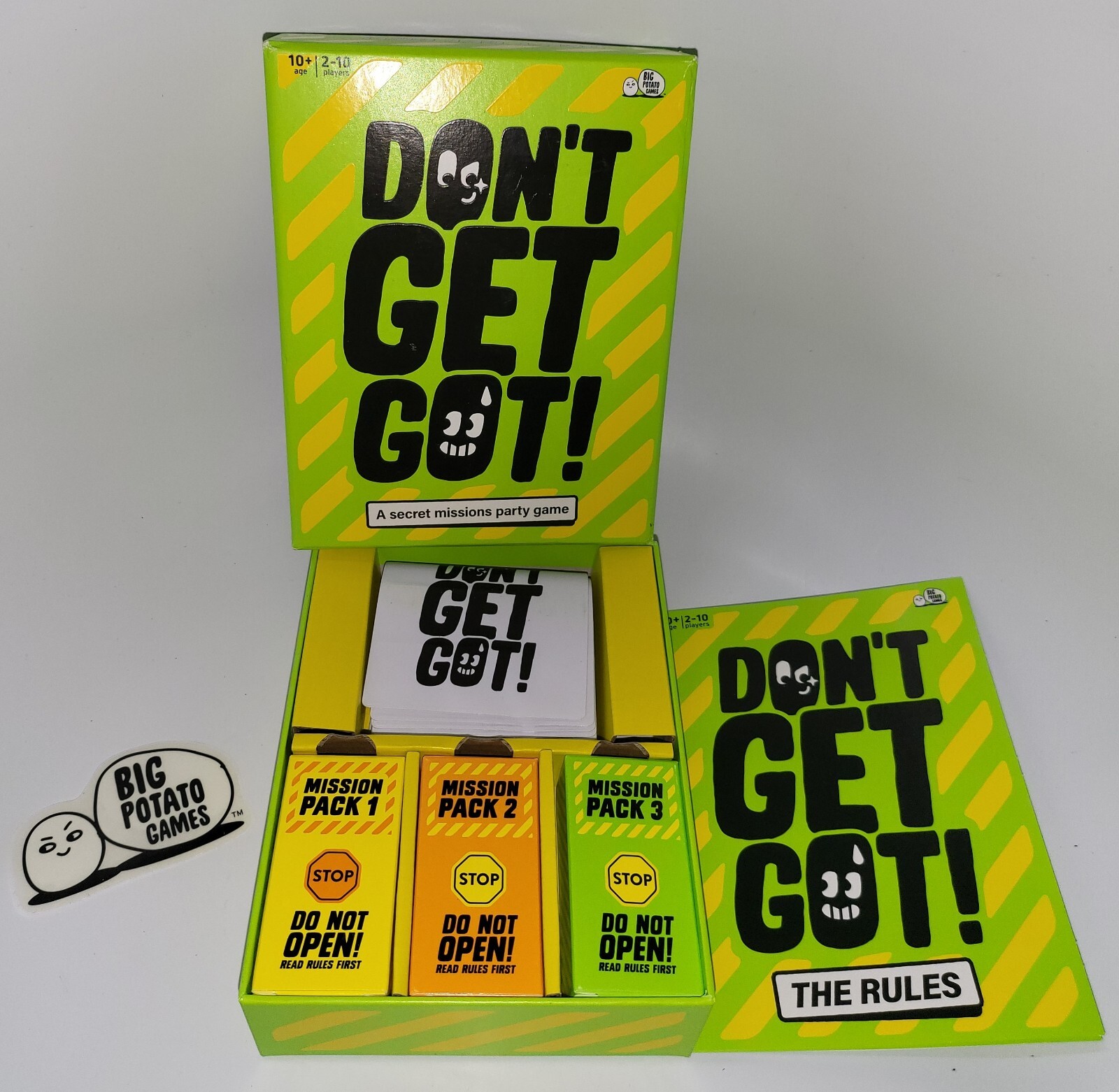 Don't Get Got 2021 Edition Award Winning Secret Missions Party Game for  Adults | eBay