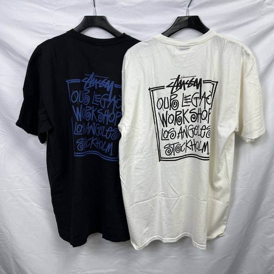 Stussy Our Legacy Frame Pigment Dyed Tee camping.com