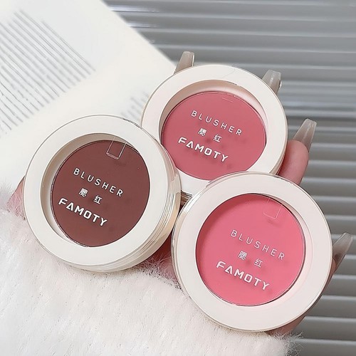 Cream Monochrome Powder Blusher Powder Multi-purpose Brightening, Beautifying - Picture 12 of 28